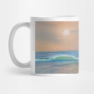 Sea Breeze oil painting by Tabitha Kremesec Mug